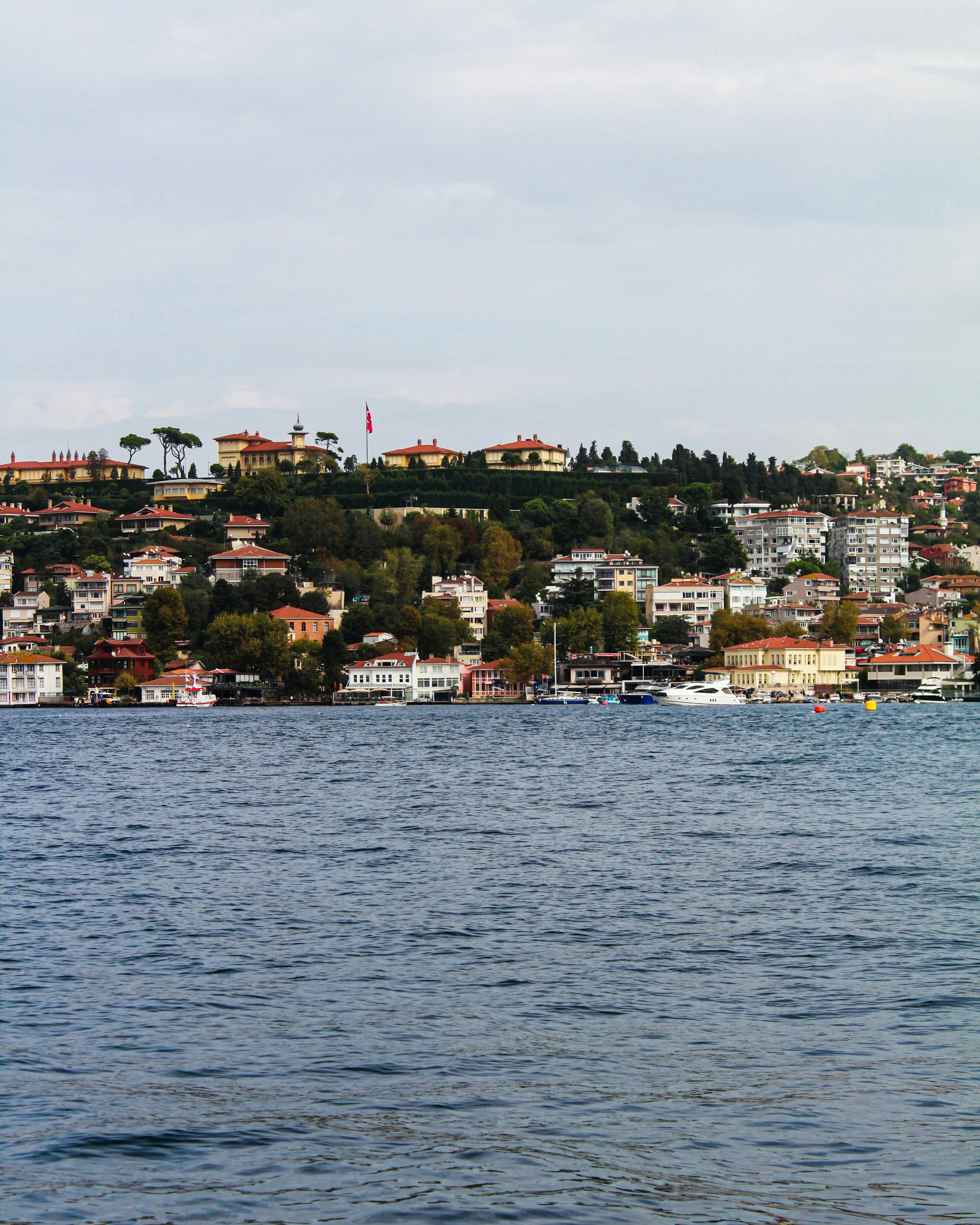Coastal view of Bosphorus, Istanbul