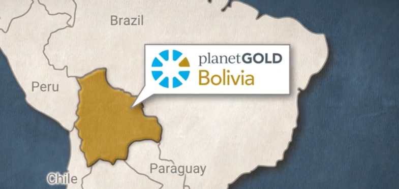Map of Bolivia