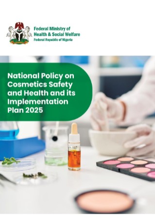 National Policy on Cosmetics Safety and Health and Its Implementation Plan 2025