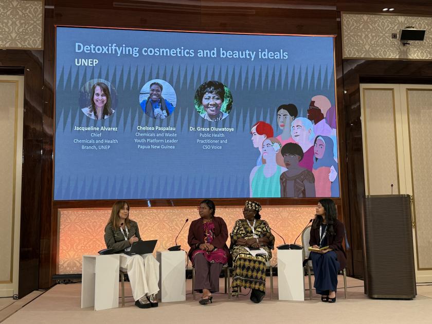 Panelists at the event