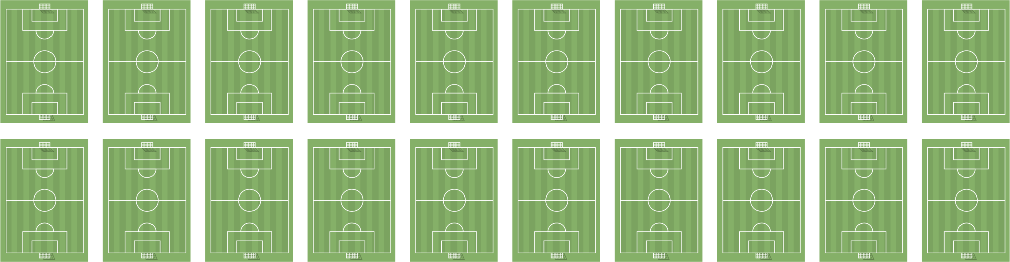 Football pitches