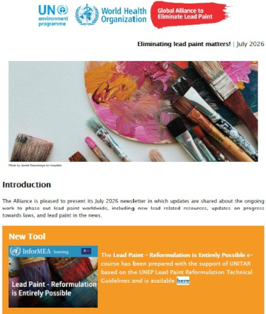 July 2026 newsletter