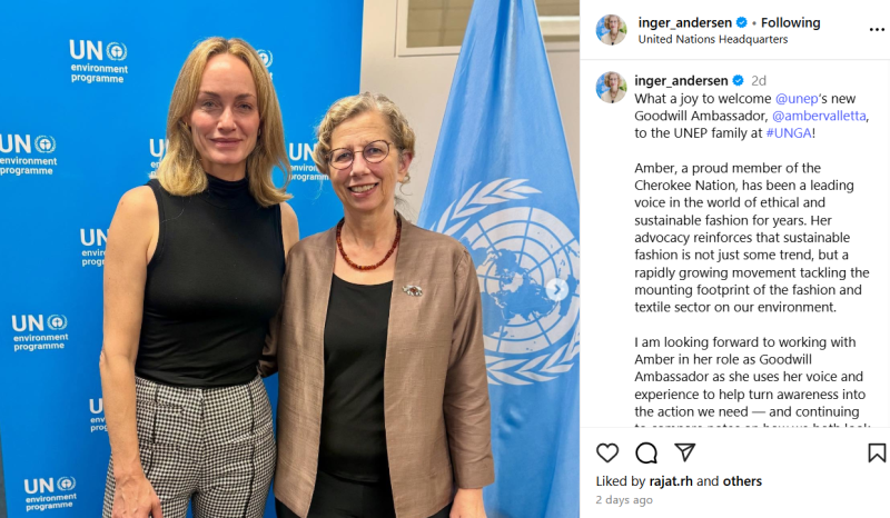 Instagram Post Inger Andersen