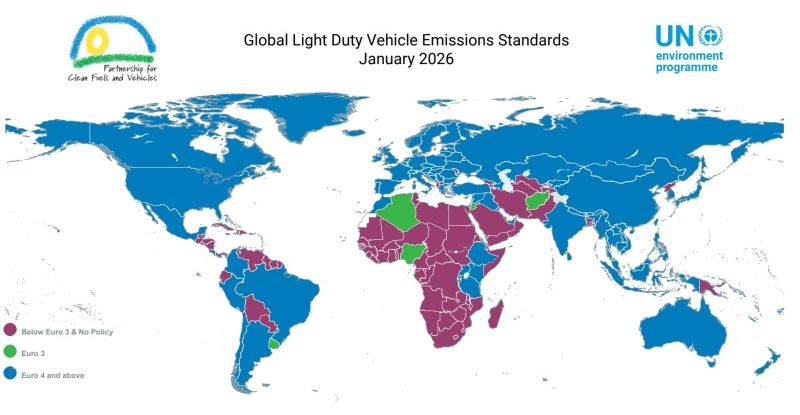 Global Light Duty Vehicle Emission Standards