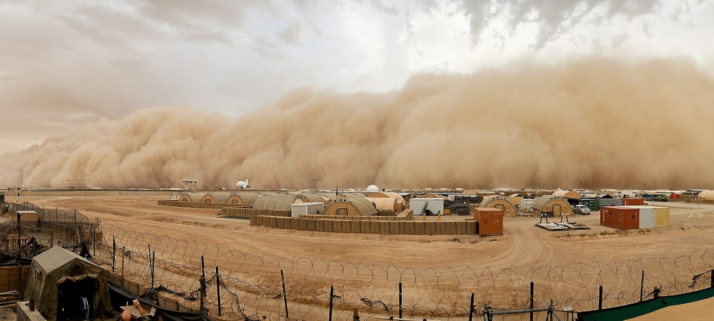 Antimicrobial resistance from environmental pollution among biggest emerging health threats, says UN Environment Sand Storm in Afghanistan