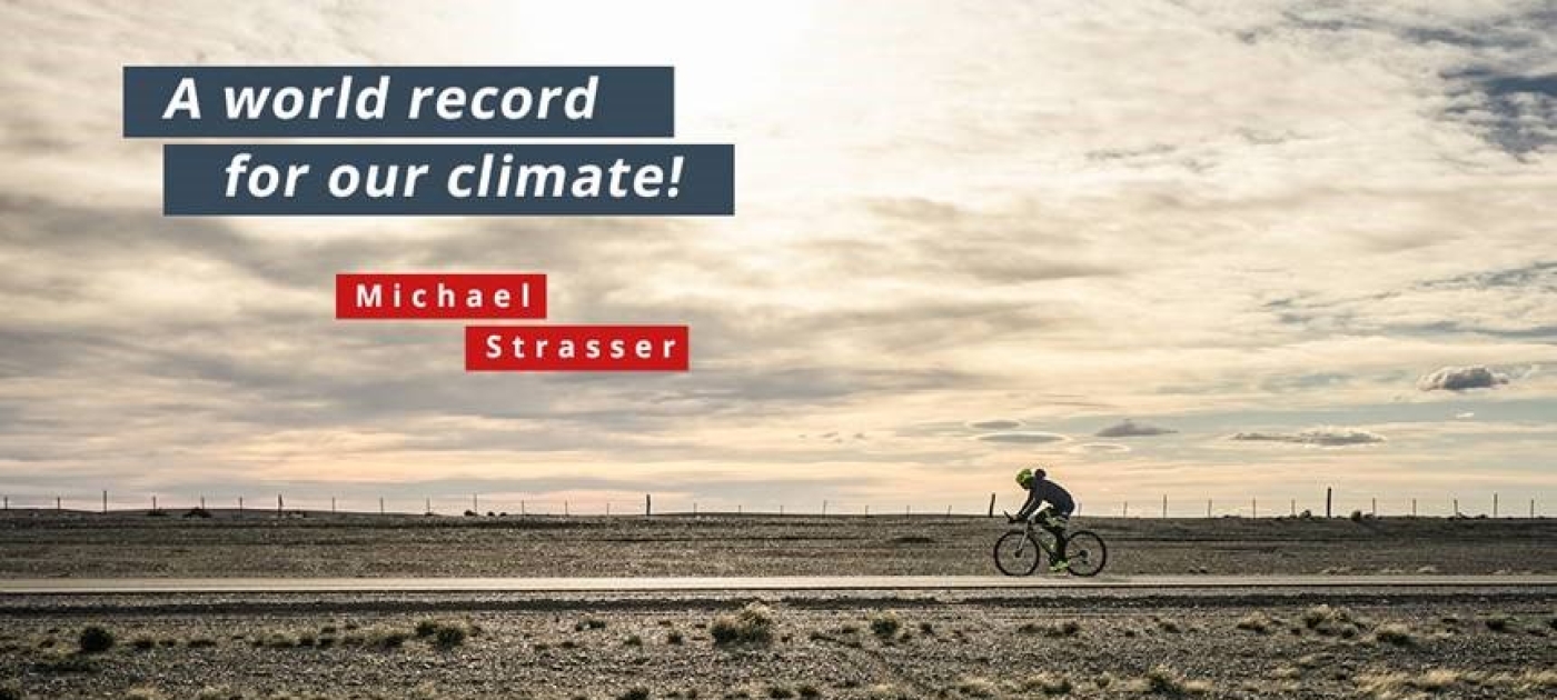 UN Environment “Mountain Hero” Michael Strasser breaks world record!