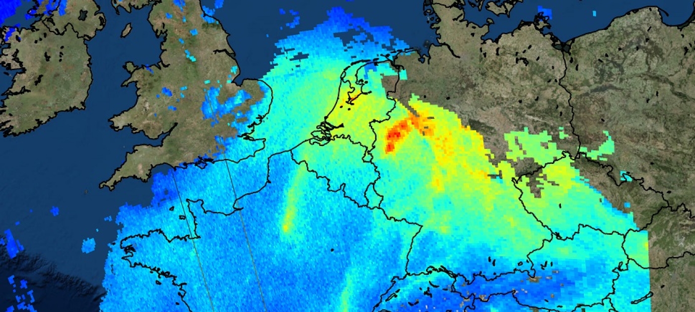 Invisible air polluting gases revealed by satellite imagery
