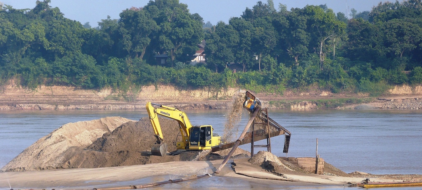 La recherche de solutions pour l'extraction de sable durable a débuté