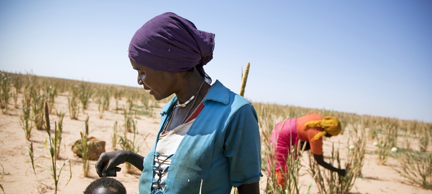 Empowering women on the frontlines of climate change Photo by United Nations