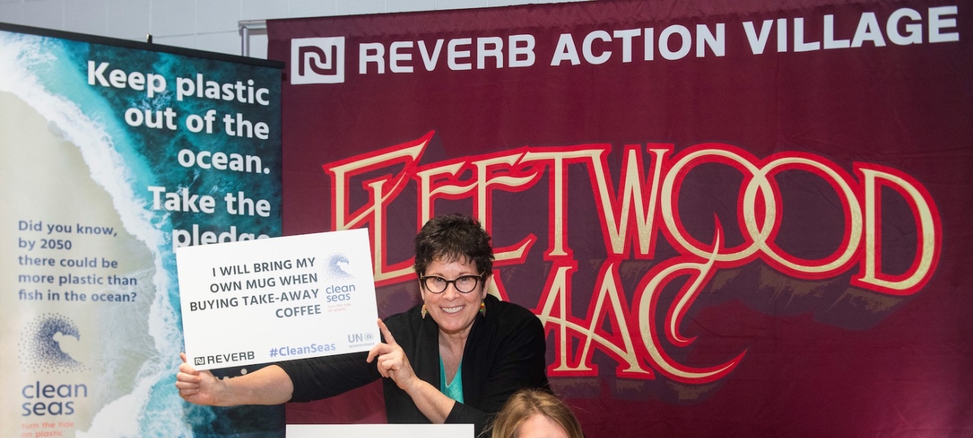 Engaging the music community to take action for the environment