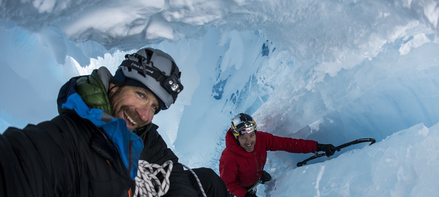 Mountain hero Will Gadd explores beneath the Greenland ice cap Christian Pondella/Red Bull Content Pool