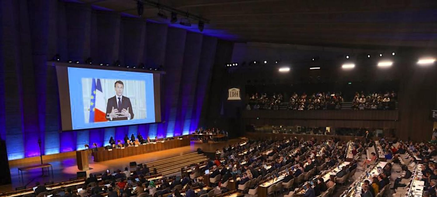 View of INC-2 Plenary during the opening