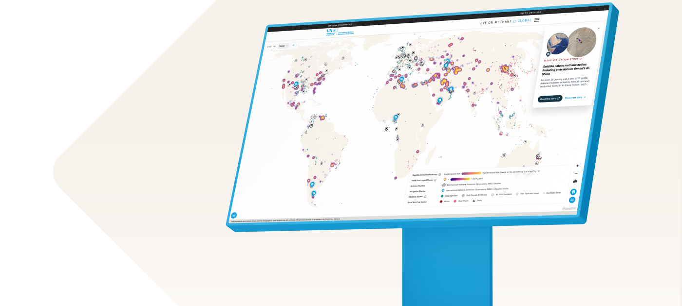 Eye on Methane data platform