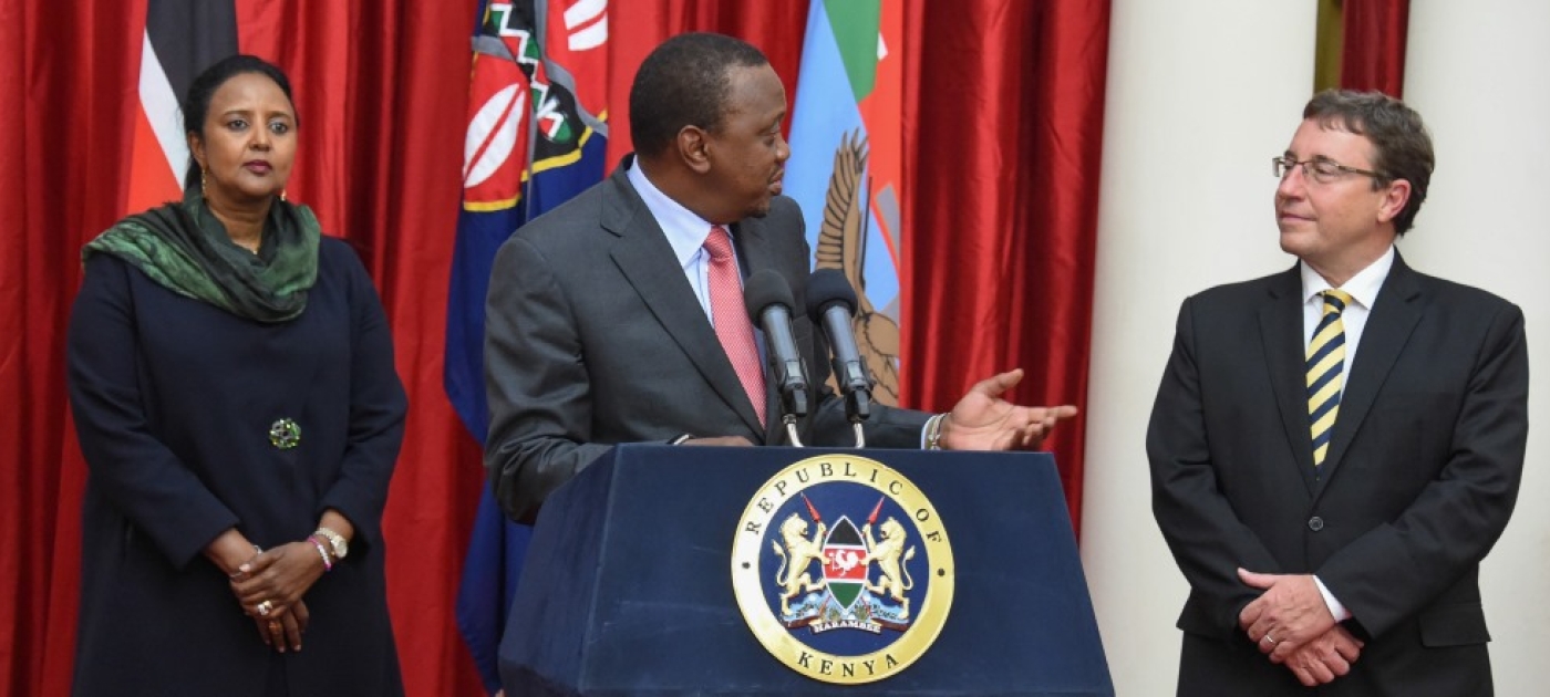 UNEP Executive Director Visits President Uhuru Kenyatta in Advance of UNEA