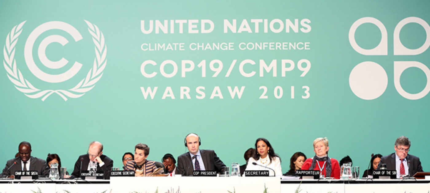 UN Climate Change Conference in Warsaw keeps governments on a track towards 2015 climate agreement