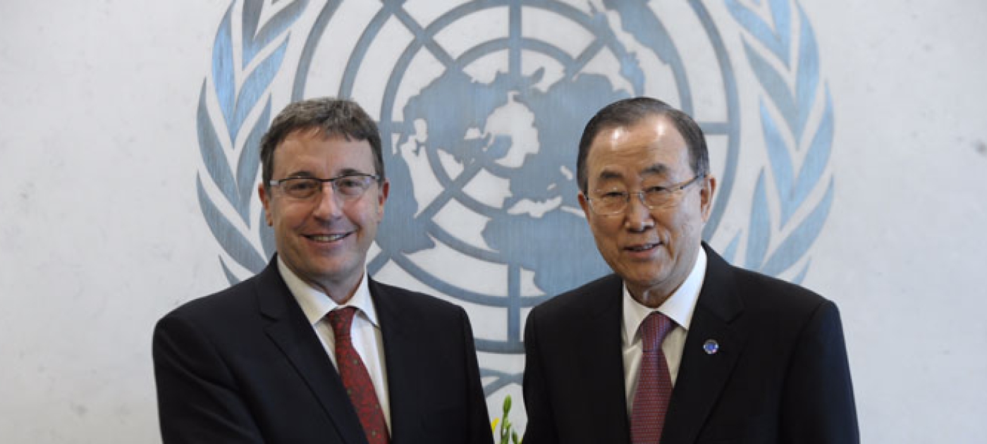 United Nations Environment Programme Executive Director, Achim Steiner, to Serve Two More Years, By General Assembly Decision