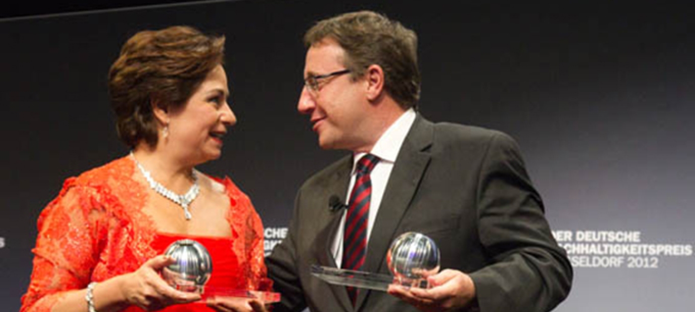 UNEP Executive Director Receives Top German Sustainability Award