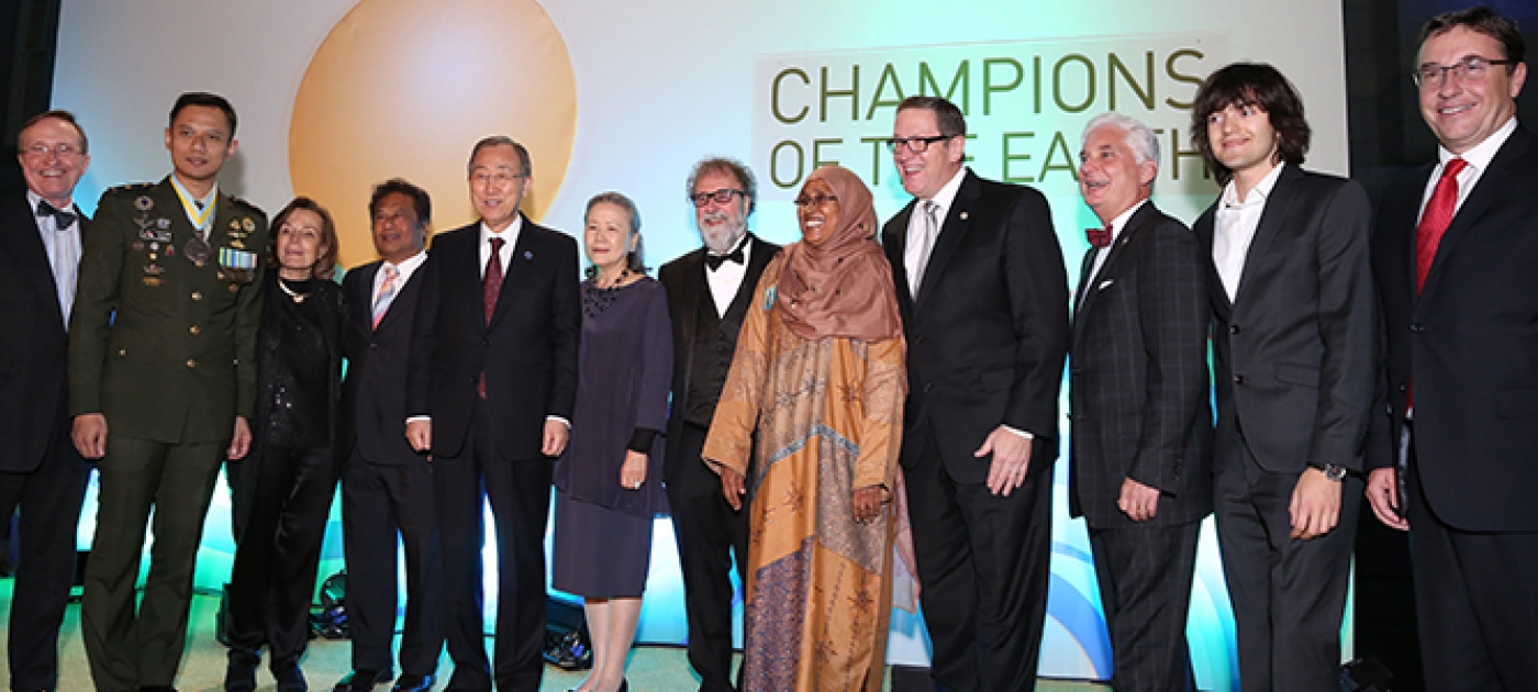 UN Top Environment Award Announces 2014 Laureates