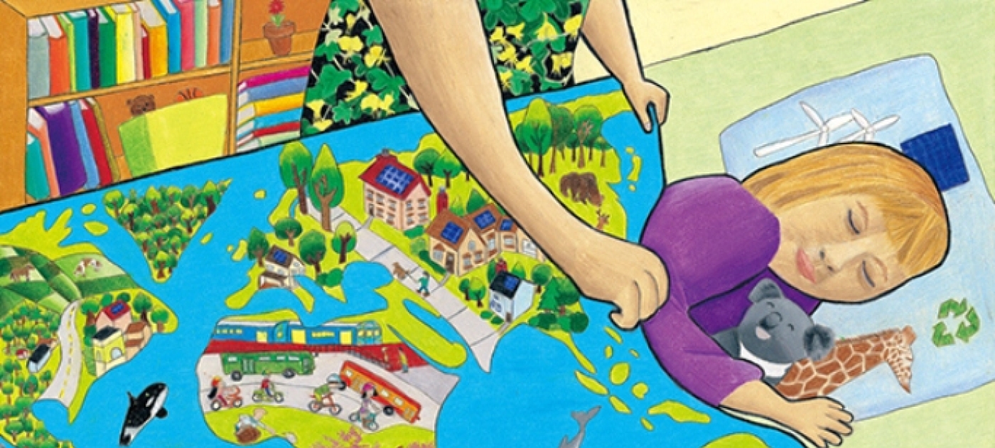 Paintings from UNEP Global Art Competition on Show for World Youth Day in Brazil