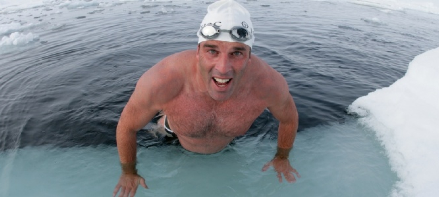 Pioneer Swimmer Lewis Pugh Unveiled as UN Environment Programme Patron for Oceans
