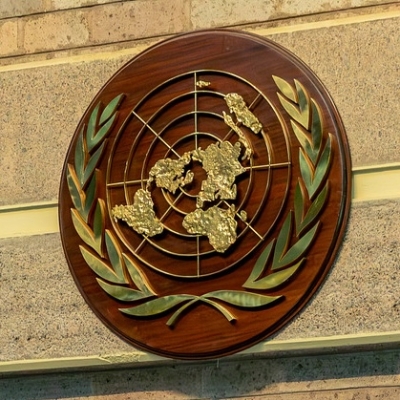 UNON UN emblem