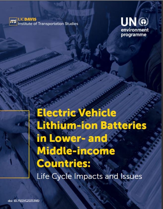 Electric Vehicle Lithium-ion Batteries in Lower- and Middle-income Countries