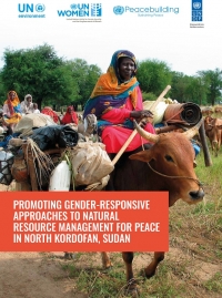 Report cover of Promoting Gender-Responsive Approaches to Natural Resource Management for Peace