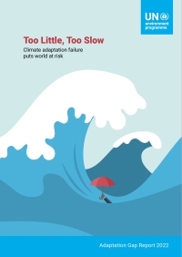 Adaptation Gap Report 2022 cover