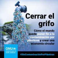 Informe Cerrar el grifo: poner fin a la contaminación por plásticos y crear una economía circular