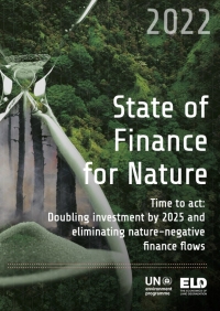 State of Finance for Nature cover