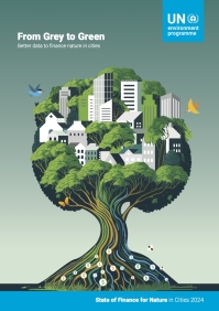 Couverture de l'état des finances pour la nature dans les villes en 2024