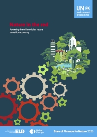  State of Finance for Nature 2026 report cover