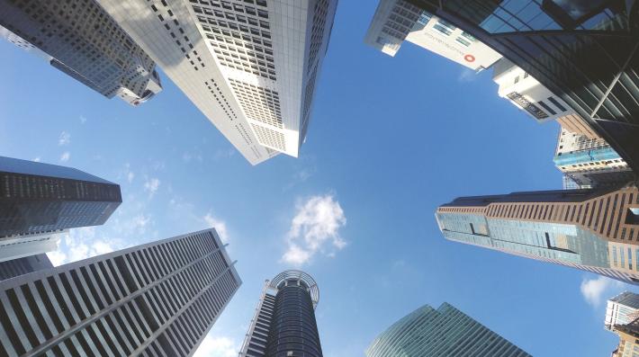 Skyscaper buildings