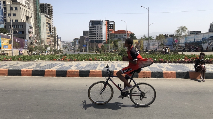 Bicycle riding