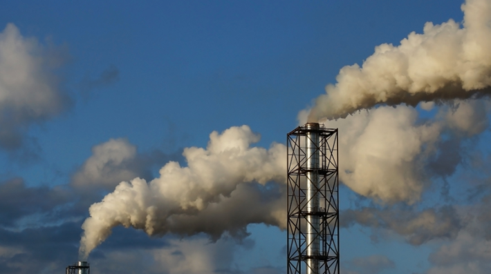 Burning fossil fuels