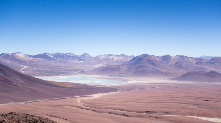 A desert land.