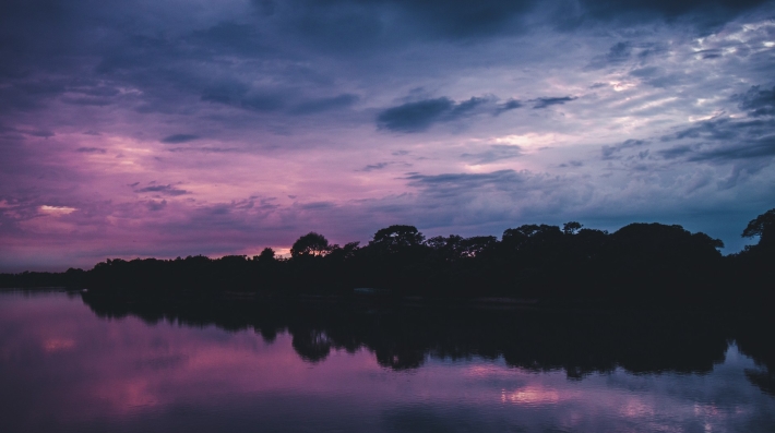 Sunrise in South Pantanal