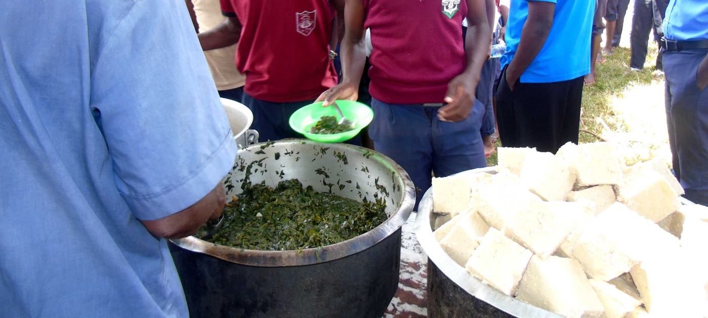 Root vegetables: Kenyan schools embrace indigenous foods Photo: Aurillia Manjella