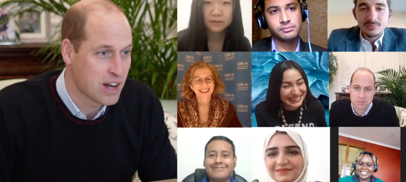 Earthshot Prize meets the 2020 Young Champions of the Earth UNEP