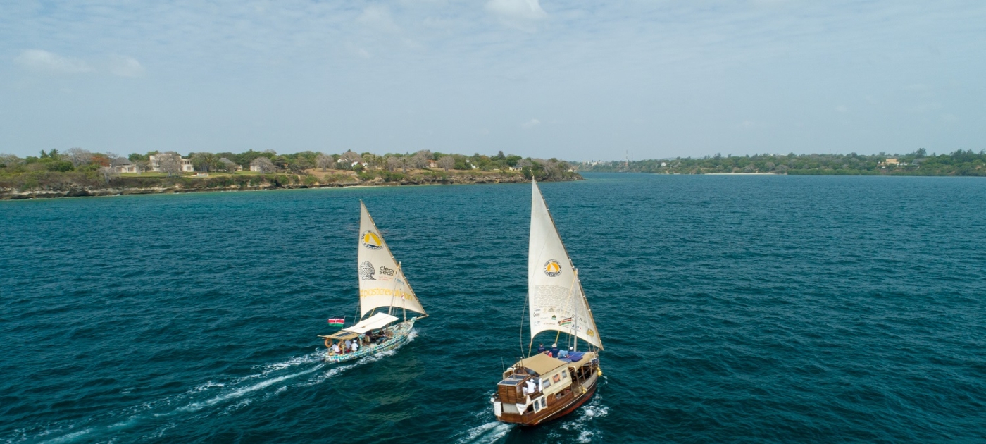 Flipflopi sets sail around Lake Victoria to raise awareness on pollution menace in East Africa Flipflopi