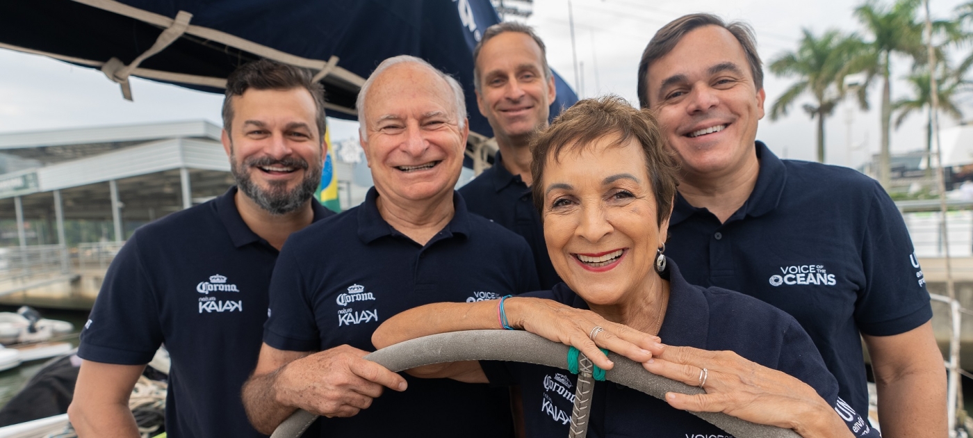La emblemática familia Schurmann de Brasil navegará desde el Atlántico hasta el Pacífico Sur para luchar contra la basura marina Schurmann family
