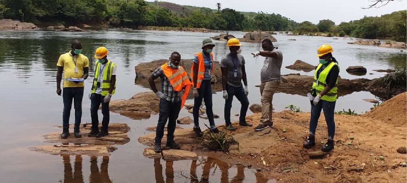 How Sierra Leone is taking on water pollution Photo: NWRMA
