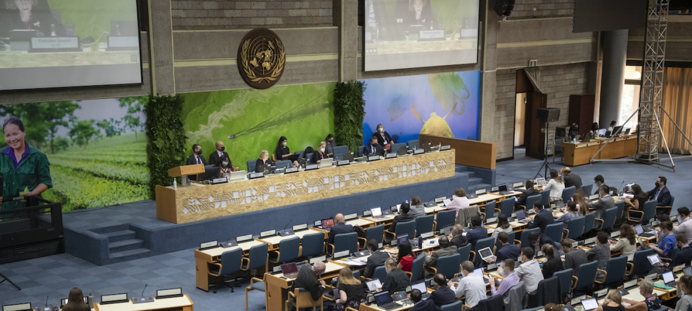 Global environmental governance in an uncertain world UNEP / Duncan Moore