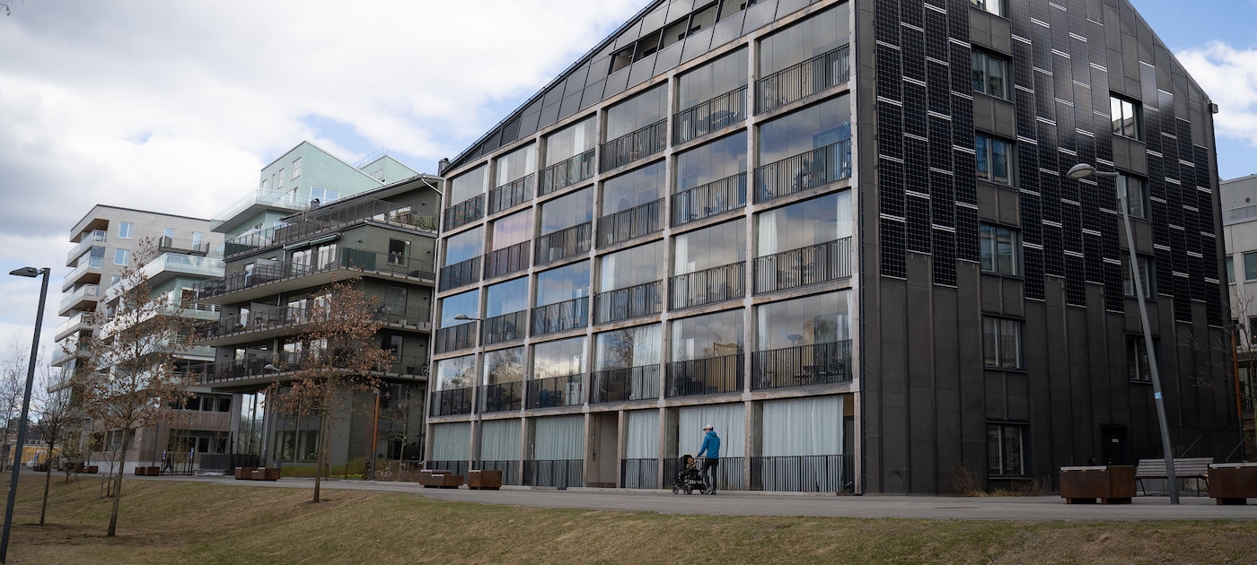 An industrial site turns into a green neighbourhood in Stockholm Photo: UNEP
