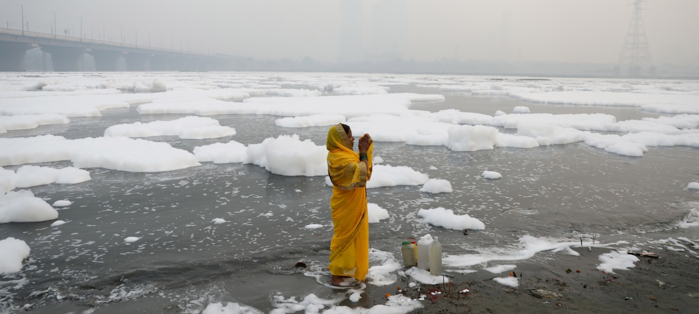 How to reduce pollution in Delhi’s waterways: study Photo by Reuters