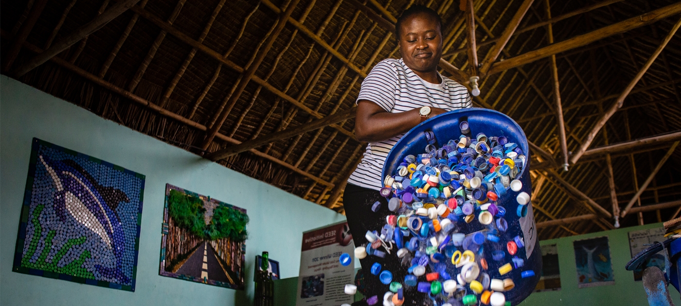 Nominations open for UNEP’s 2023 Champions of the Earth Award with a focus on plastic pollution solutions. Photo credit: UNEP/ Florian Fussstetter