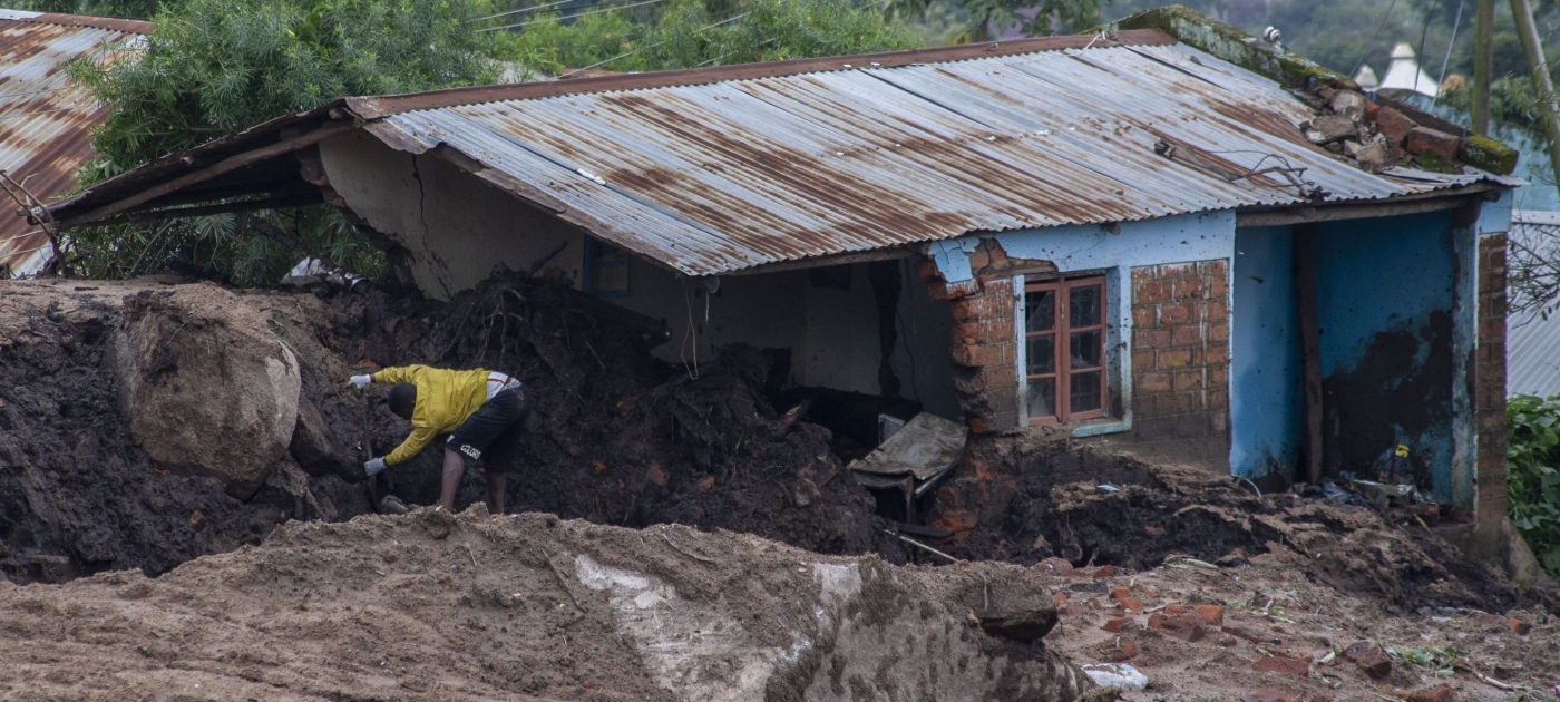 In Malawi, cyclone devastation casts spotlight on climate change Photo: AFP/Amos Gumulira