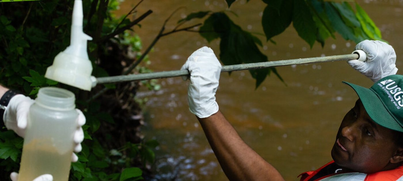 Wastewater surveillance as a sentinel for disease Photo by Will Parson/Chesapeake Bay Program, USA