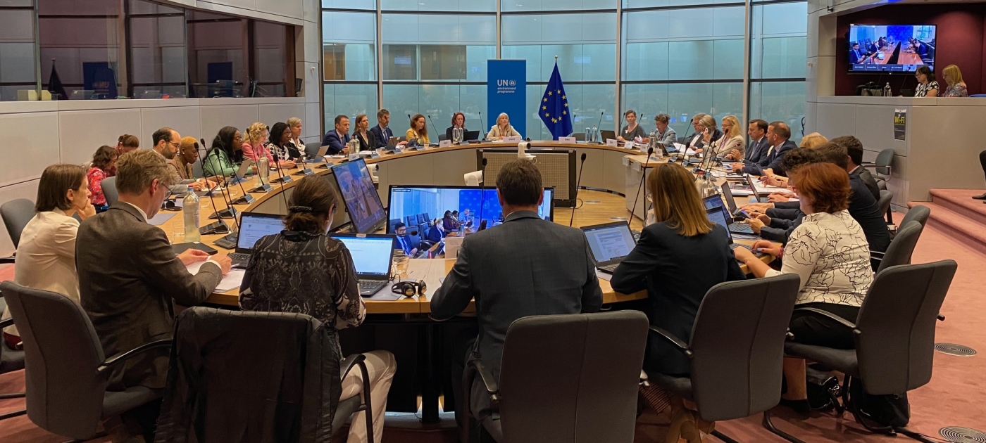 European Commission and UN Environment Programme agree to join forces to maintain the global momentum of green transition UNEP/Alexa Froger