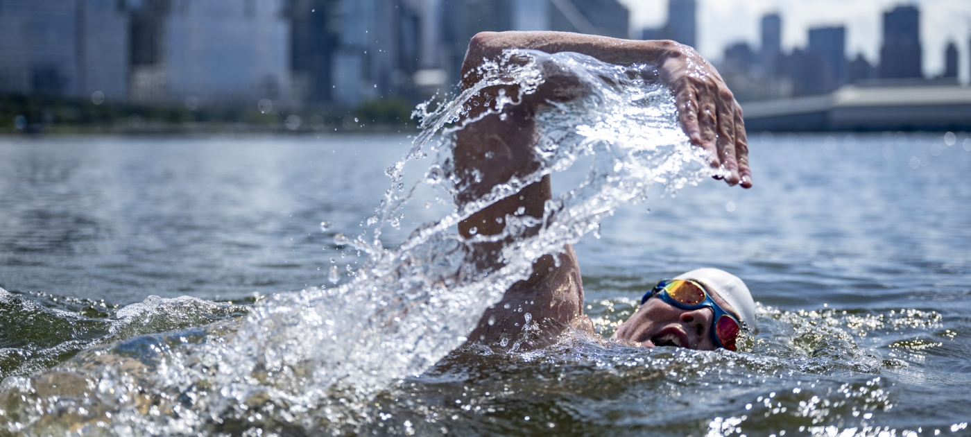 Lewis Pugh wraps up 500km-plus Hudson swim, showcasing a river on the rebound Photo: Lewis Pugh Foundation